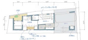 東京で建築家と建てる地下室のある狭小デザイン住宅
