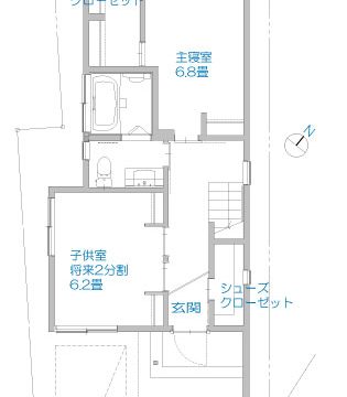 nobori-house ：間取り図
